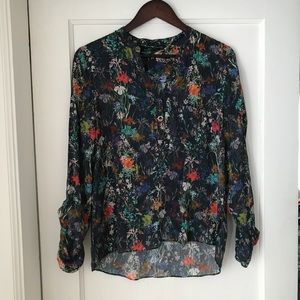 Fabulous floral Zara top!